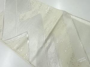 アンティーク　抽象模様織出し袋帯（材料）